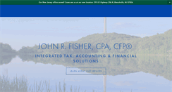 Desktop Screenshot of johnfishercpa.com